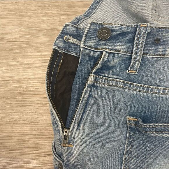 Miss Me Bib Jean Overalls Ankle Skinny Large L - Picture 9 of 13